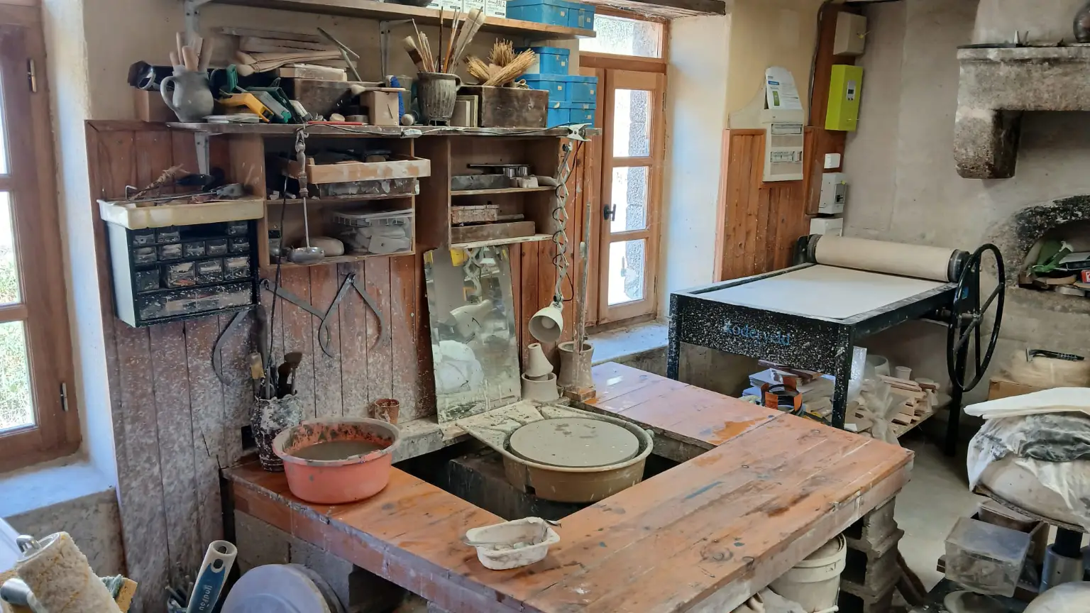 Atelier de poterie