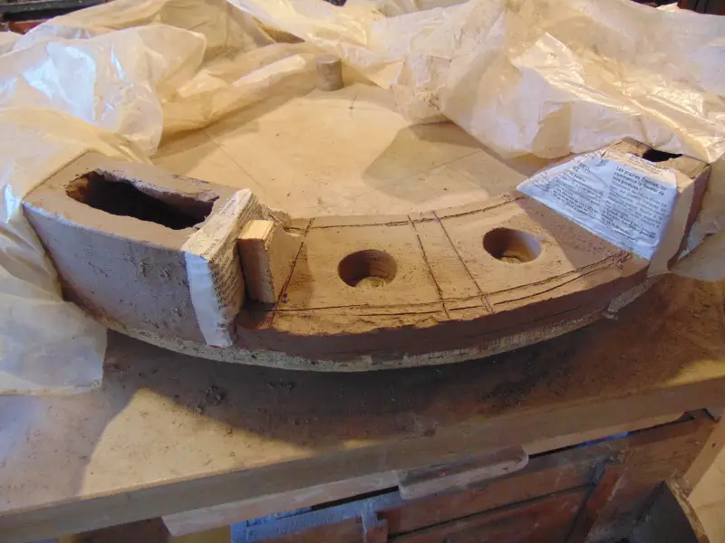 Pièces de poterie