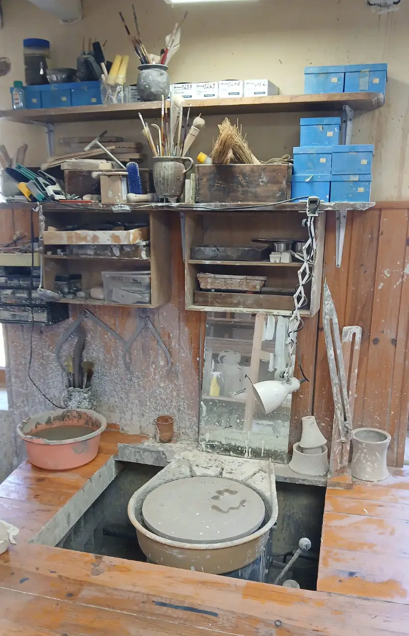 Pièces de poterie